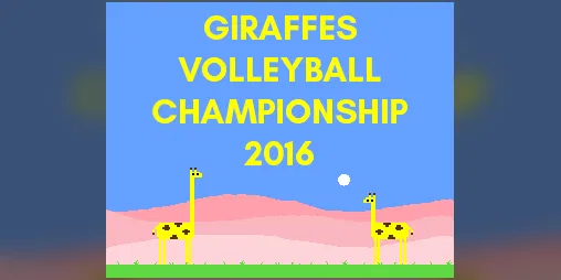 giraffes volleyball